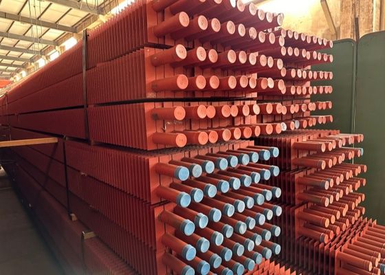 Υψηλής απόδοσης λέβητα H Fin Tube Χαλκό κράμα 12,7-18mm Base Pipe OD
