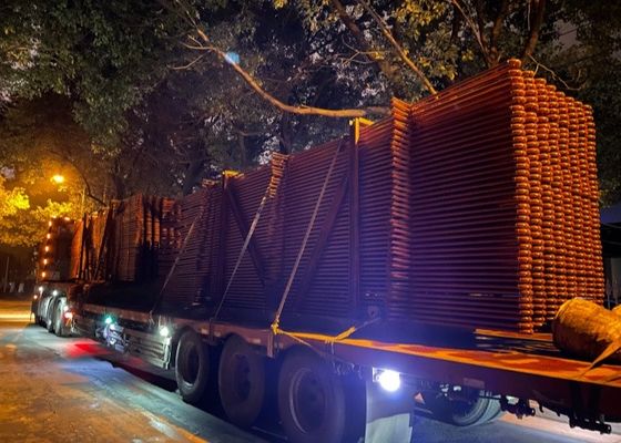 Εξαλλασσόμενοι θερμότητας Σερπεντίνιος σωλήνας από χάλυβα κορτέν ND χάλυβα 09CrCuSb