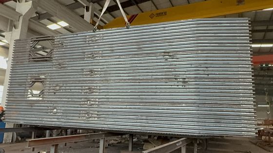 Φωτιά / νερό σωλήνα λέβητα μεμβράνη τοίχος με κράμα χάλυβα κατασκευή βαθμός Α πυρόσβεση