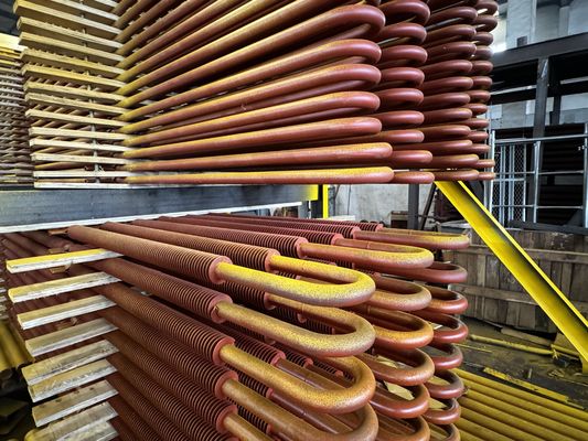 12.7-18mm Base Pipe O.D. Σπειροειδής σωλήνας πτερυγίου εκχυλίσματος