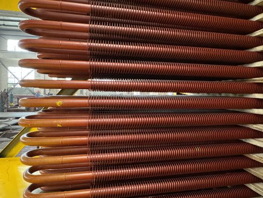 12.7-18mm Base Pipe O.D. Σπειροειδής σωλήνας πτερυγίου εκχυλίσματος